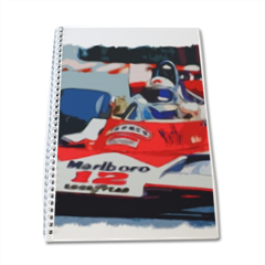 Monaco 76 McLaren Block Notes A4