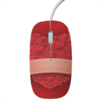 Cuore di fiori - Mouse stampa 3D