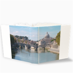 Roma Ponte Sant Angelo Fotoalbum con Tasche 26x30