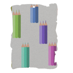 matite colorate Pergamena in masonite