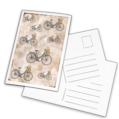 biciclette Foto su Cartoline 