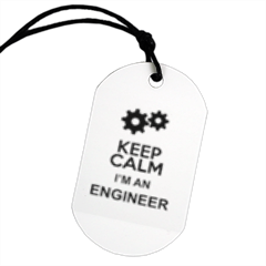 KeepCalm I'm an engineer! Ciondolo Classico con foto 