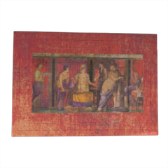 Rosso Pompeiano Puzzle con cornice A3