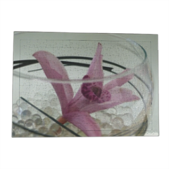 Orchidea Puzzle con cornice A3