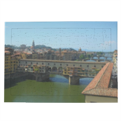 Firenze Puzzle con cornice A4
