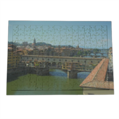 Firenze Puzzle legno con cornice A3