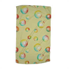 bolle di acquerello Asciugamano ospite personalizzato