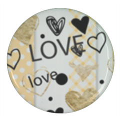 Love and Love Spille personalizzate rotonde