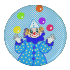 clown Spille personalizzate rotonde