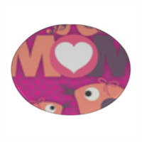 Mamma I Love You - Spille personalizzate ovali