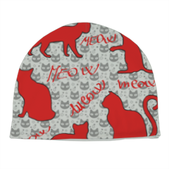 gattini rossi Cappello in pile