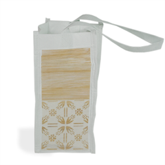 Bamboo and Japan Shopper bag per bottiglie