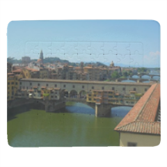 Firenze Puzzle con cornice rettangolo