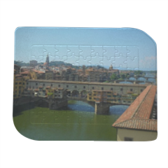 Firenze Puzzle con cornice doppia punta
