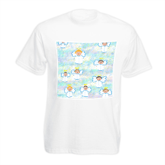 angioletti T-shirt bambino in cotone
