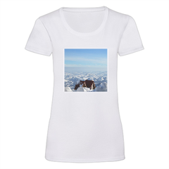 Cielo Terra Mare T-shirt donna in cotone