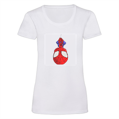 Spiderman T-shirt donna in cotone