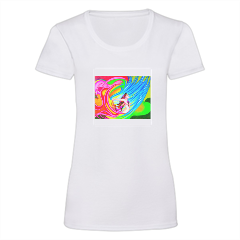Exercise T-shirt donna in cotone