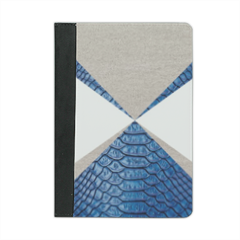 Snake blue and sand Custodia iPad mini 4