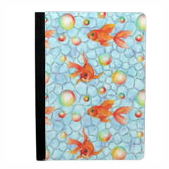pesci e bolle di sapone Custodia iPad pro
