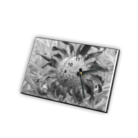 fiore - Orologio in Legno con Foto 
