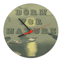 Born for Nature Orologio tondo in masonite