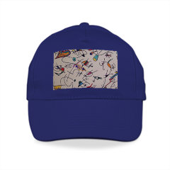 arte contemporanea Cappelli colorati con visiera