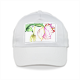 Flower Cappelli colorati con visiera