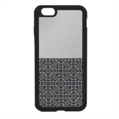 Alluminium geometric b Cover in silicone iPhone 6