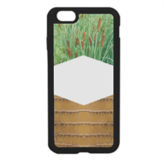Rhombus and crocodile Cover in silicone iPhone 6