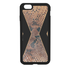Arrows and snake yellow Cover in silicone iPhone 6