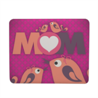 Mamma I Love You - Mousepad in pelle