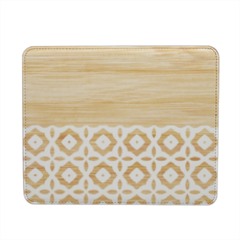 Bamboo vintage Mousepad in pelle
