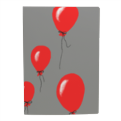 red baloons Quaderno scuola