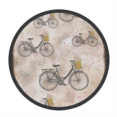 biciclette Tappeto in gomma tondo