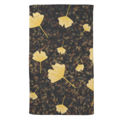 foglie gialle Telo mare 170x100 cm