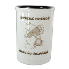 Special friends Portaposate in ceramica