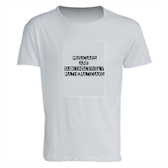musicians mathematicians T-shirt in cotone fiammato uomo