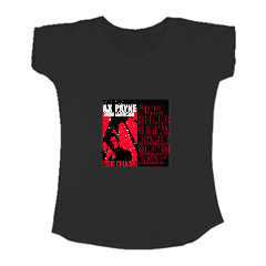 Max Payne Morte T-shirt scollo a V donna