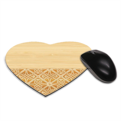 Bamboo and Gothic Tappetino Mouse Cuore 
