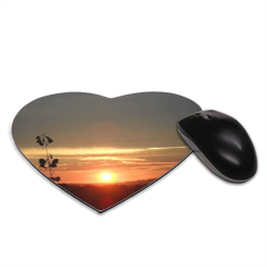 Tramonto in Toscana Tappetino Mouse Cuore 