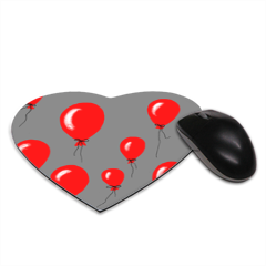 red baloons Tappetino Mouse Cuore 