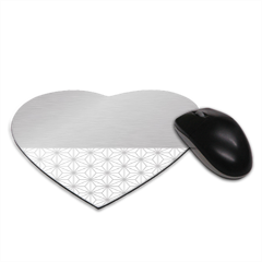__Psychedelic aluminum__ Tappetino Mouse Cuore 