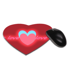 hearts in love Tappetino Mouse Cuore 