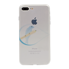 Uccellino su Matita Cover trasparente iPhone 7 plus