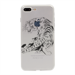 Tigre per cellulari Cover trasparente iPhone 7 plus