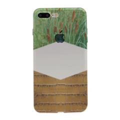 Rhombus and crocodile Cover trasparente iPhone 7 plus