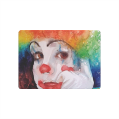 baby clown Calamita in legno 7x5 cm