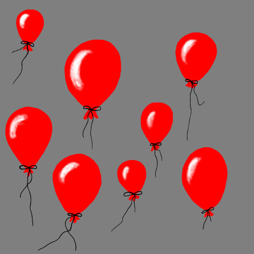 red baloons